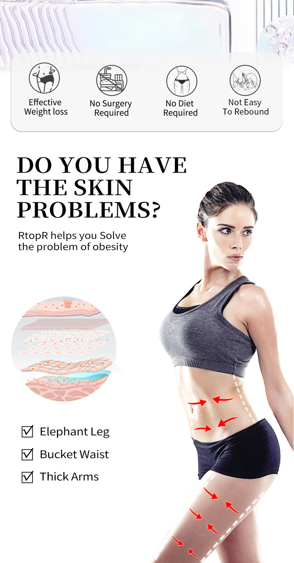 RtopR Mango Slimming Cream Body Cream - SHOPPING YARD