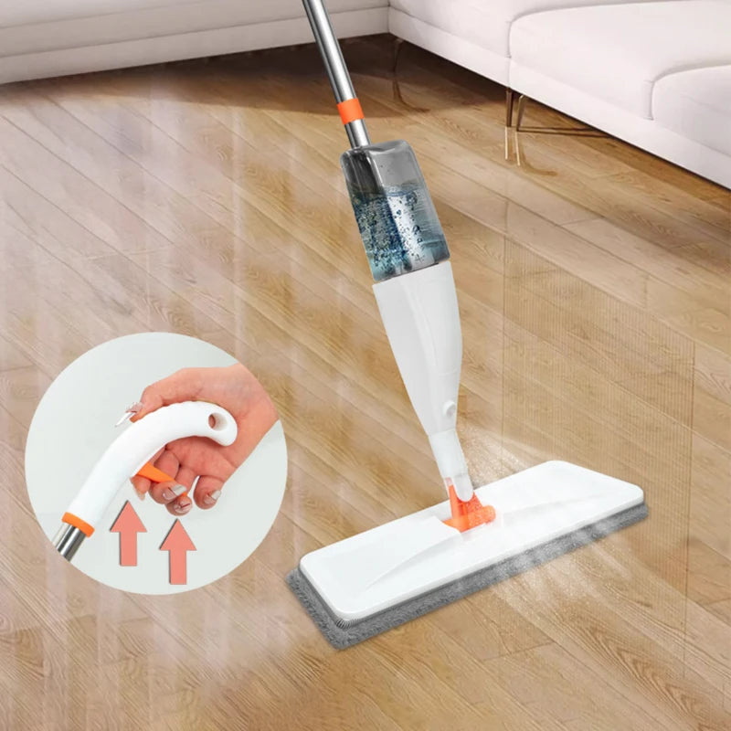 360 Rotating Water Spray Mop For Floor Cleaning Wet And Dry Spray
