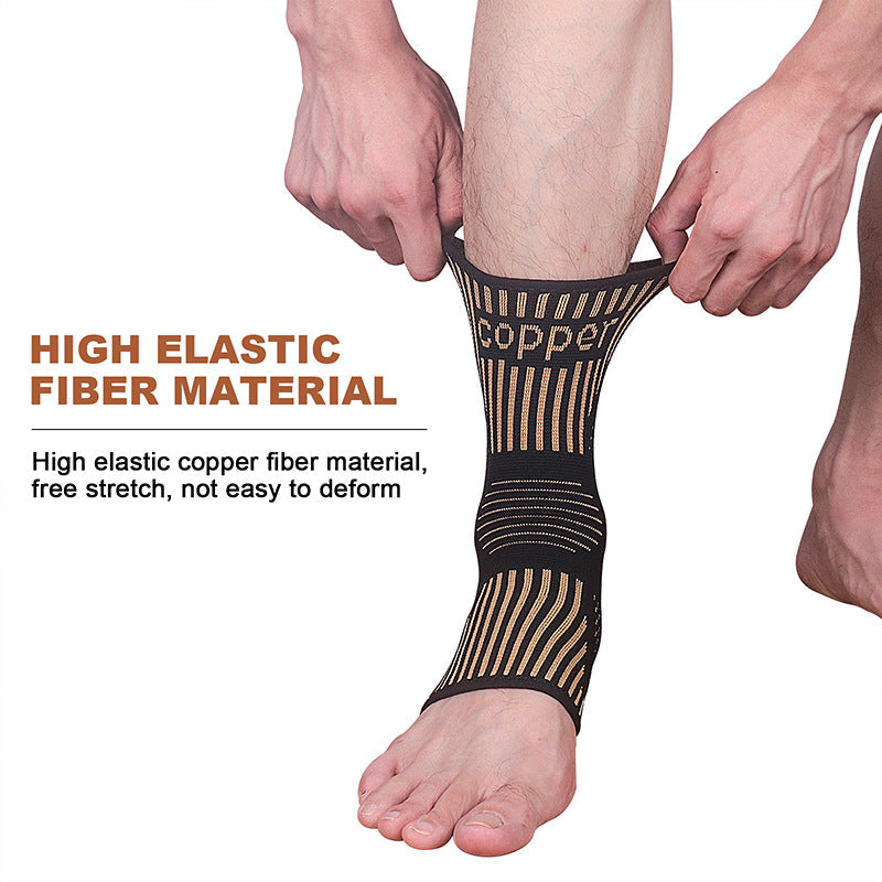 Copper Ion Ankle Support Basketball Running Climbing Sports Protective Gear - SHOPPING YARD