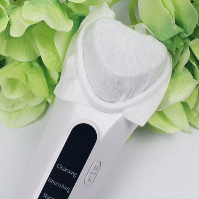 Cold Heat Ultrasonic Multifunctional Portable High Frequency Vibration Ion Beauty Device Anti-Wrinkle Whiten Ionic Face Massager - SHOPPING YARD