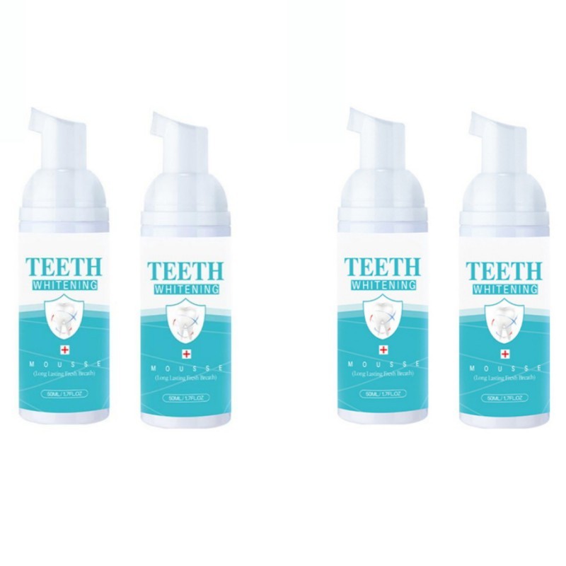 Teeth Whitening Toothpaste Foam Baking Soda Toothpaste Mousse Stains Removal - SHOPPING YARD