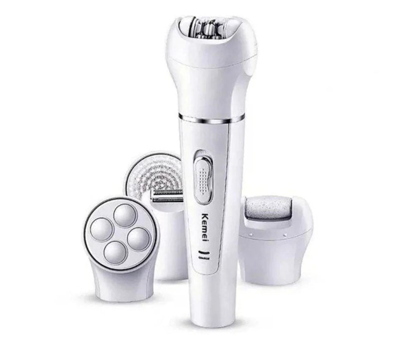 5 in 1 Women Shaver Wool Device Epilator Face Cleansing Brush Women Shaving Machines Hair Removal Facial Razor - SHOPPING YARD