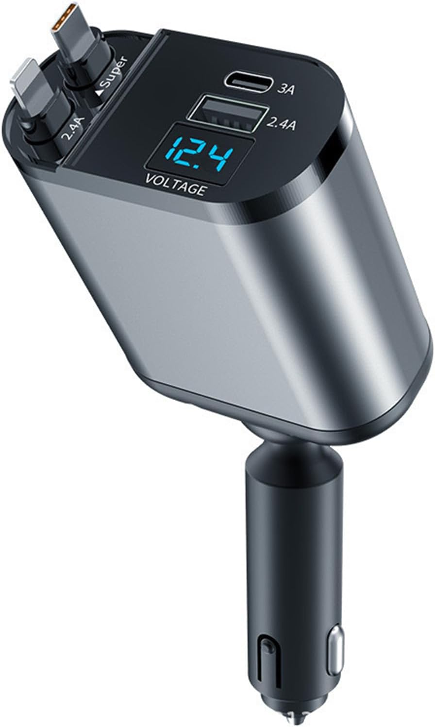 4 in 1 Retractable Charger