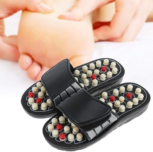 Sugar Patients Acupressure Slippers Foot Therapy Massager