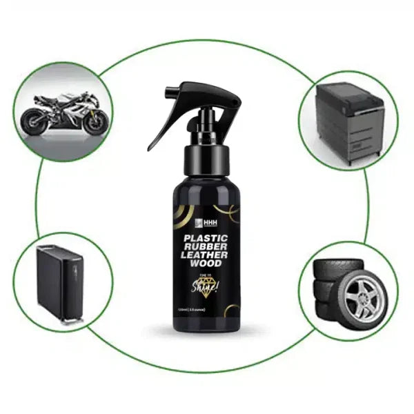 Shining Spray (spray For Shinning) 100ml Used On Leather/rubber/plastic/wood