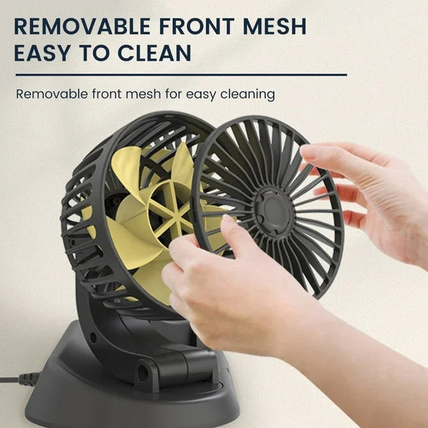 Double Headed Vehicle Fan (CIC922)