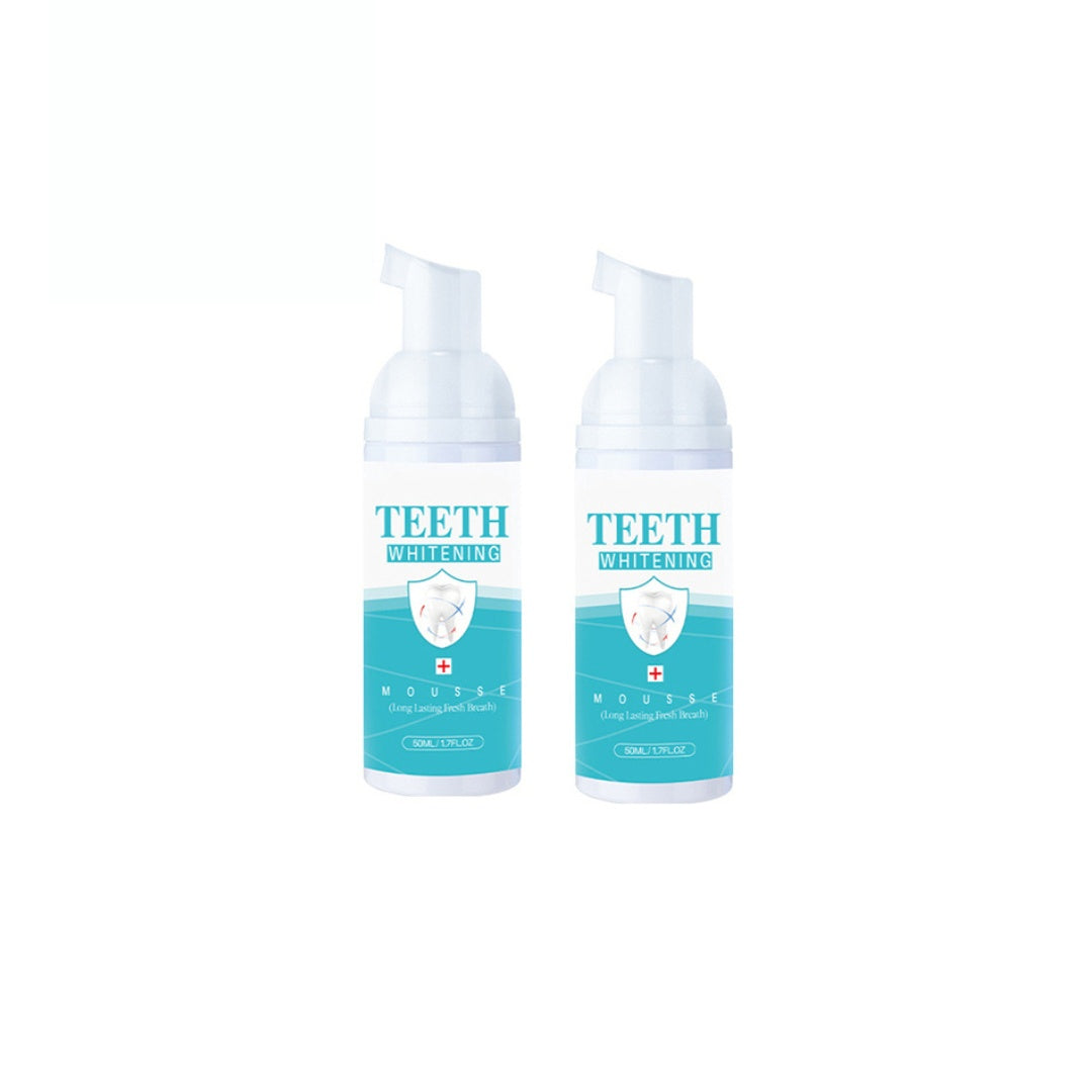 Teeth Whitening Toothpaste Foam Baking Soda Toothpaste Mousse Stains Removal - SHOPPING YARD
