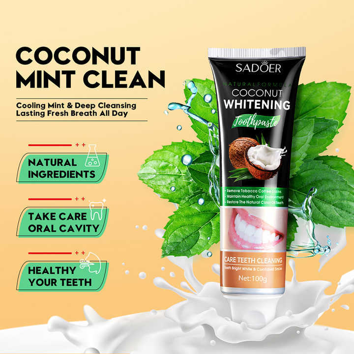 Vitamin C Whitening Toothpaste (100g) – For a Radiant, Healthy Smile - SHOPPING YARD