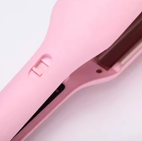 32MM Electric Curling Iron Automatic Lambswool Curling Tool Long Lasting Styling French Styling Rotating Anti-Flame Design - SHOPPING YARD