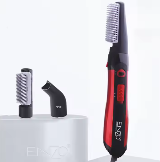 Electric Hair Dryer Comb Straightener 2 Speed Blower Hot Air Brush Anti-ironing 3 in1 Salon Multi-function Curler Styling Tools - SHOPPING YARD
