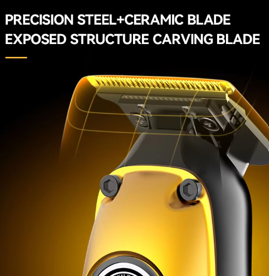 Cordless Electric Hair Clipper Professional USB Rechargeable Hair Clipper - SHOPPING YARD