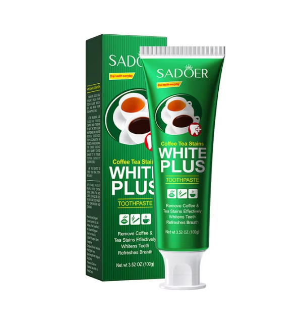 Teeth Whiten Toothpaste Fast Remove Plaque Smoke Coffee Tea Stains Clean Oral Hygiene Fresh Breath Bleaching - SHOPPING YARD