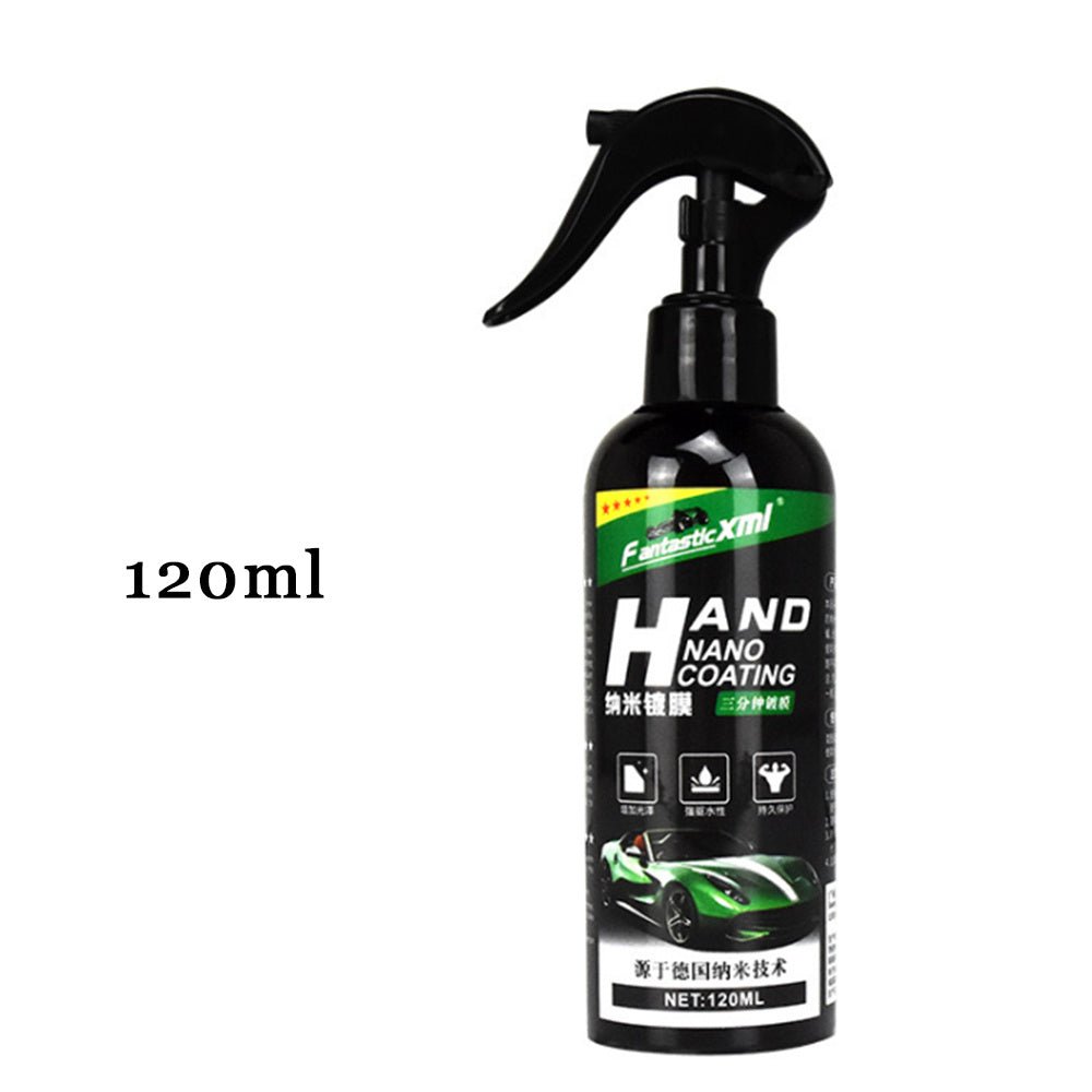Nano Ceramic Coating Spray โ Hydrophobic and High-Gloss Car Polish