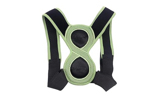 Shaped Posture Corrector for Kids Adults Adjustable Upper Back Brace Support - SHOPPING YARD