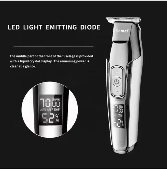 Kemei Professional Hair Trimmer for Men | Beard Grooming & Hair Clipper - SHOPPING YARD
