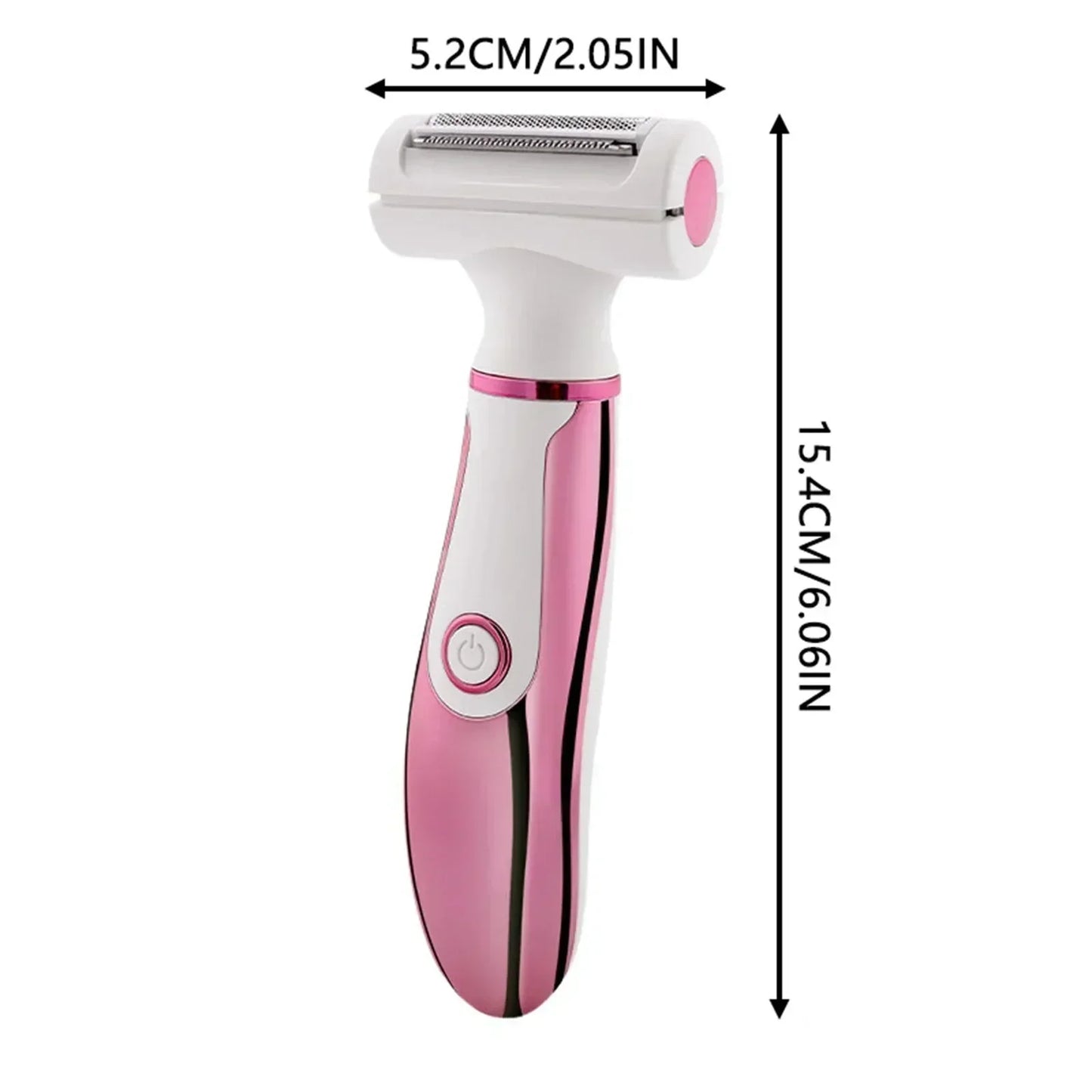 Women Epilators Electric Razor Shaver for Women,4 in 1 Painless Body Trimmer and Facial Hair Remover, Rechargeable Led Display - SHOPPING YARD