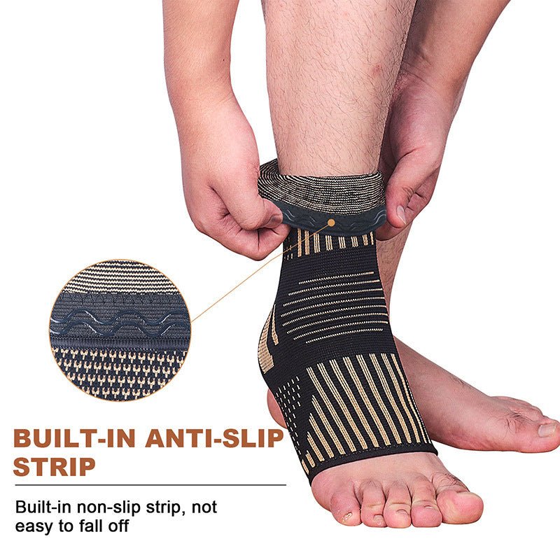 Copper Ion Ankle Support Basketball Running Climbing Sports Protective Gear - SHOPPING YARD