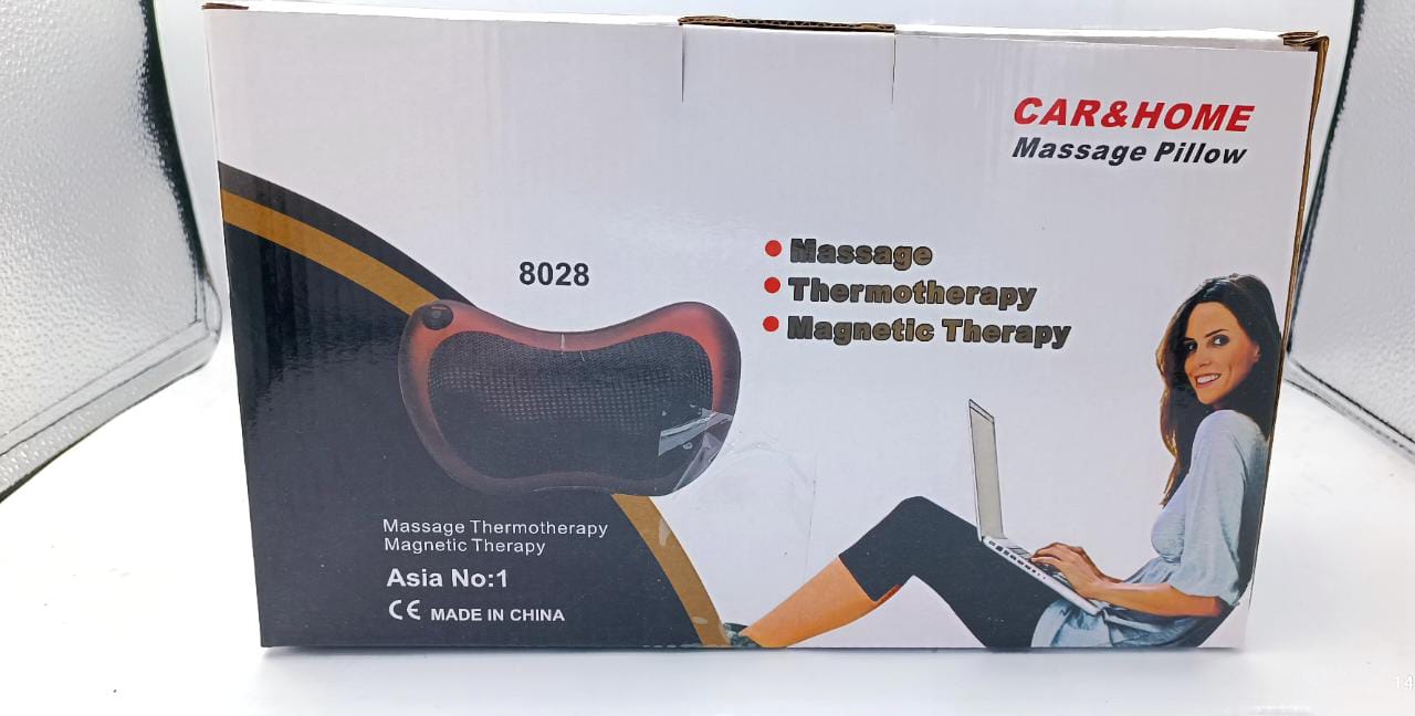 Head Massager Car Home Cervical Shiatsu Massage Neck Back Waist Body Electric Multifunctional Massage Pillow Cushion - SHOPPING YARD
