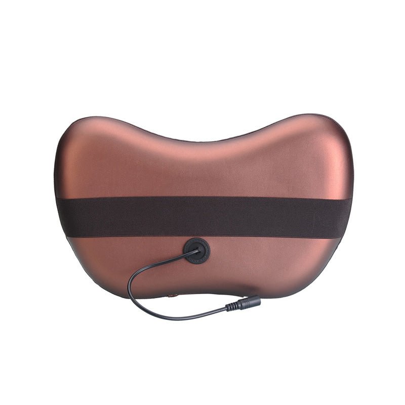 Head Massager Car Home Cervical Shiatsu Massage Neck Back Waist Body Electric Multifunctional Massage Pillow Cushion - SHOPPING YARD