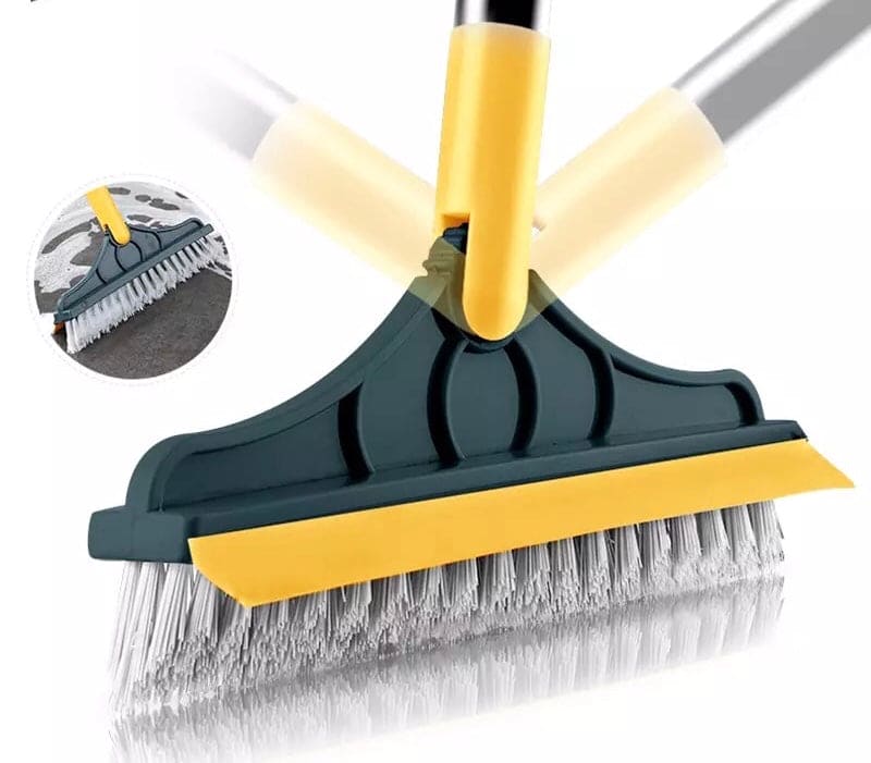 2 in 1 Cleaning Brush with Wiper
