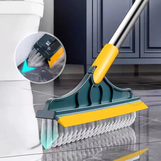 2 in 1 Cleaning Brush with Wiper