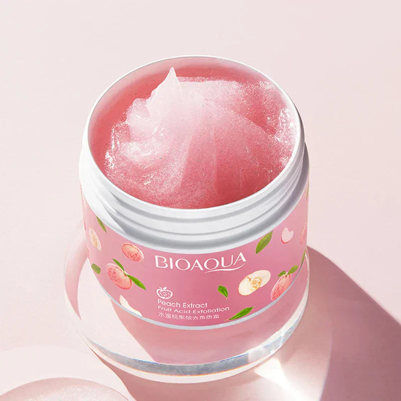 Peach Extract Fruit Acid Exfoliating Face Gel Cream