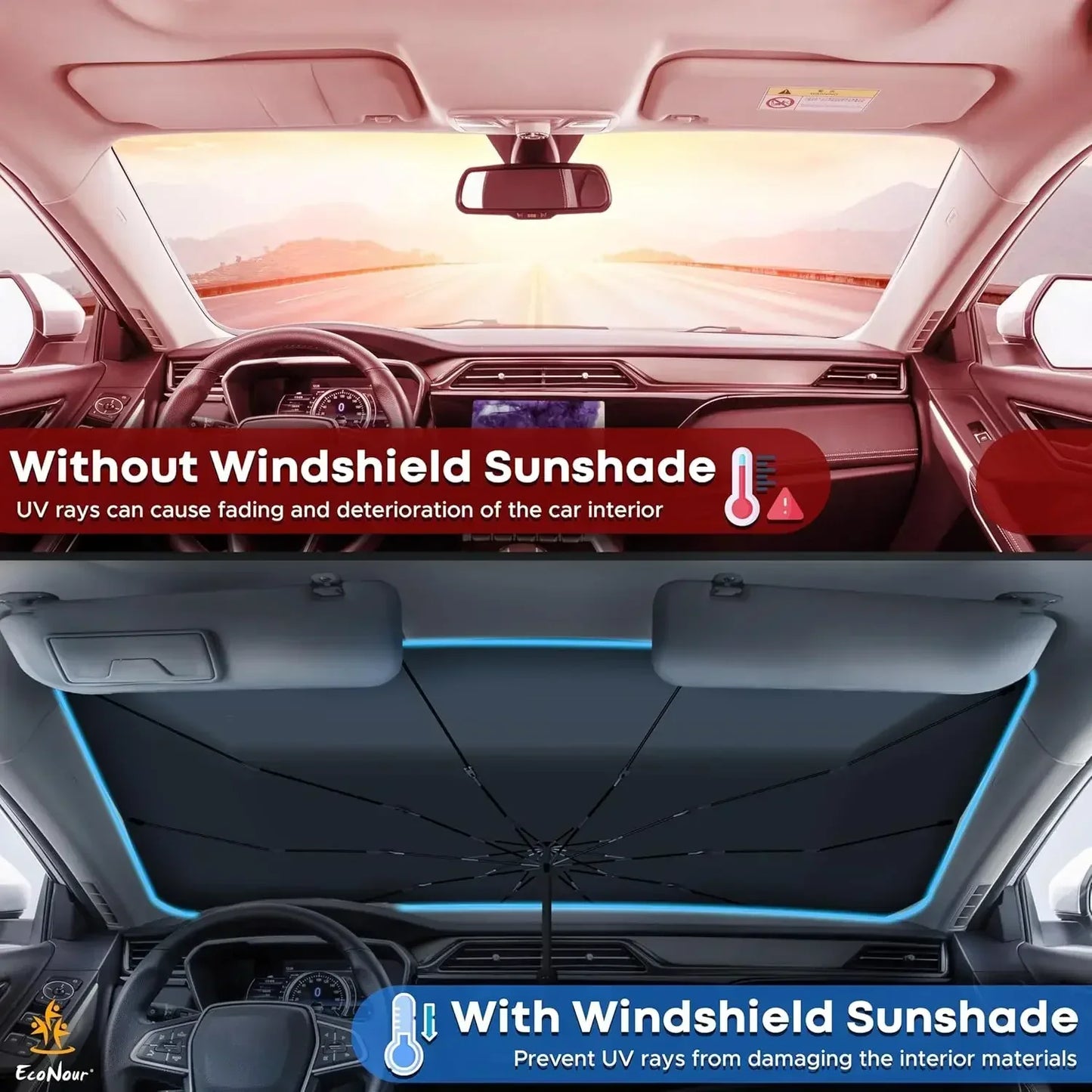 Car Windshield Sun Umbrella