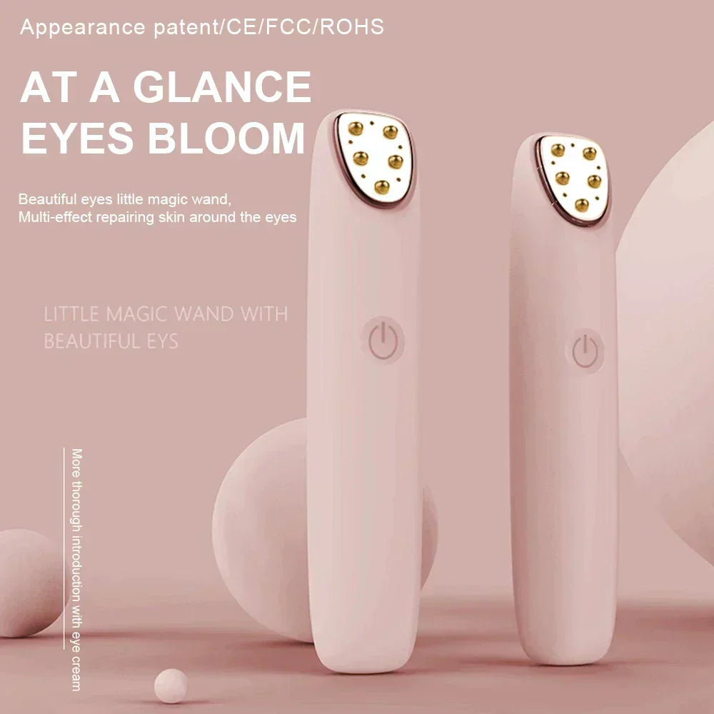 Eye Beautification Inductive Therapeutical Instrument Multi-Function RF Vibration Magic Wand Eye Beauty Massage Pen - SHOPPING YARD
