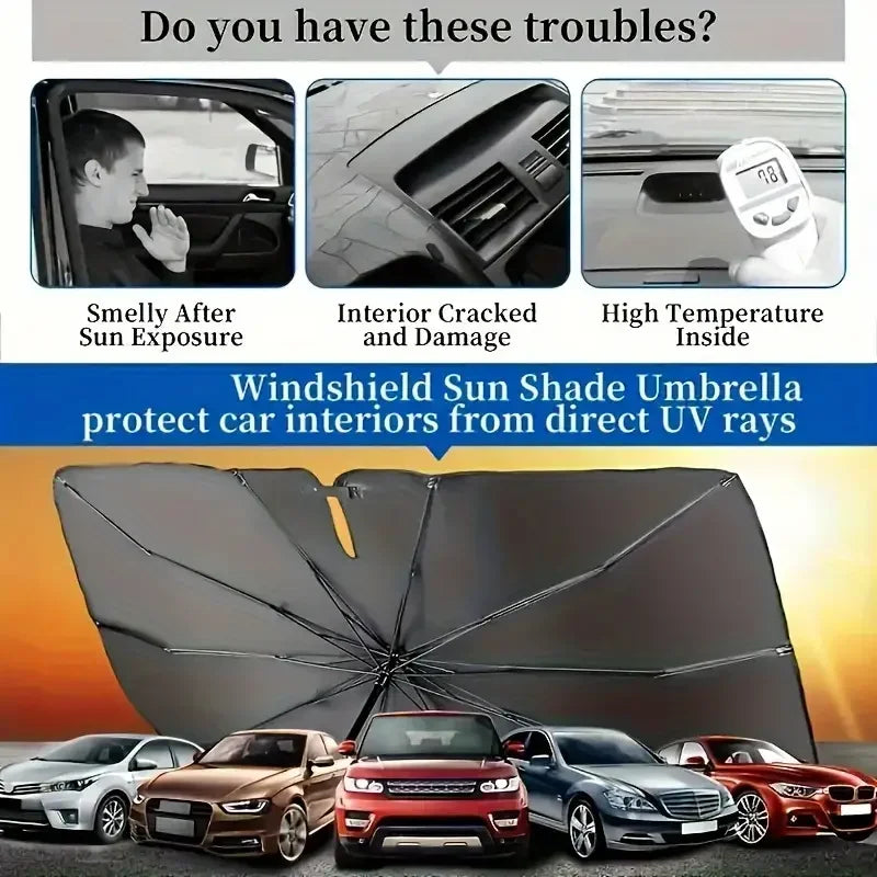 Car Windshield Sun Umbrella