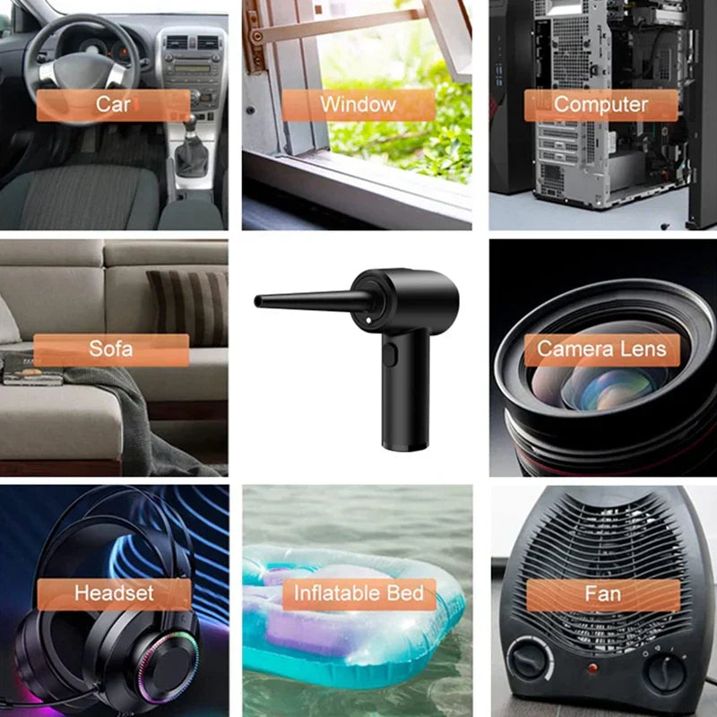 Portable Cordless Air Duster β Powerful Compressed Air Blower