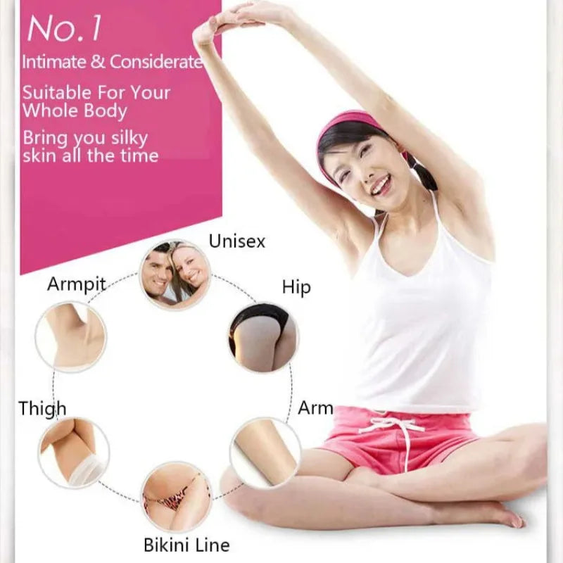 Women's Portable Mini Electric Hair Removal Device USB Charging Non Skin Damaging Intelligent Hair Removal Device - SHOPPING YARD