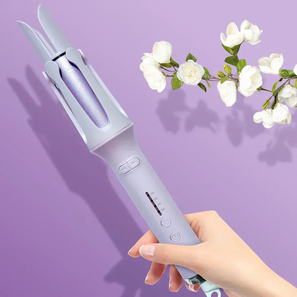 Automatic Hair Curling Iron Anti-tangle Hair Curler 32mm Long Barrel Ceramic Hair Curling Iron with Adjustable for Women for Diy - SHOPPING YARD
