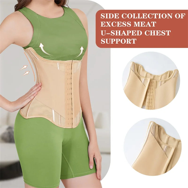 Shapewear for Women High Waist Trainer Panties Slimming Sheath Tummy Control Hip Butt Lifter Shorts Ladies Mid Thigh Body Shaper - SHOPPING YARD