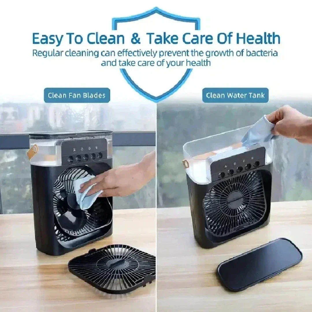 Portable Fan Air Conditioners USB Electric Cooling Fan With Ice
