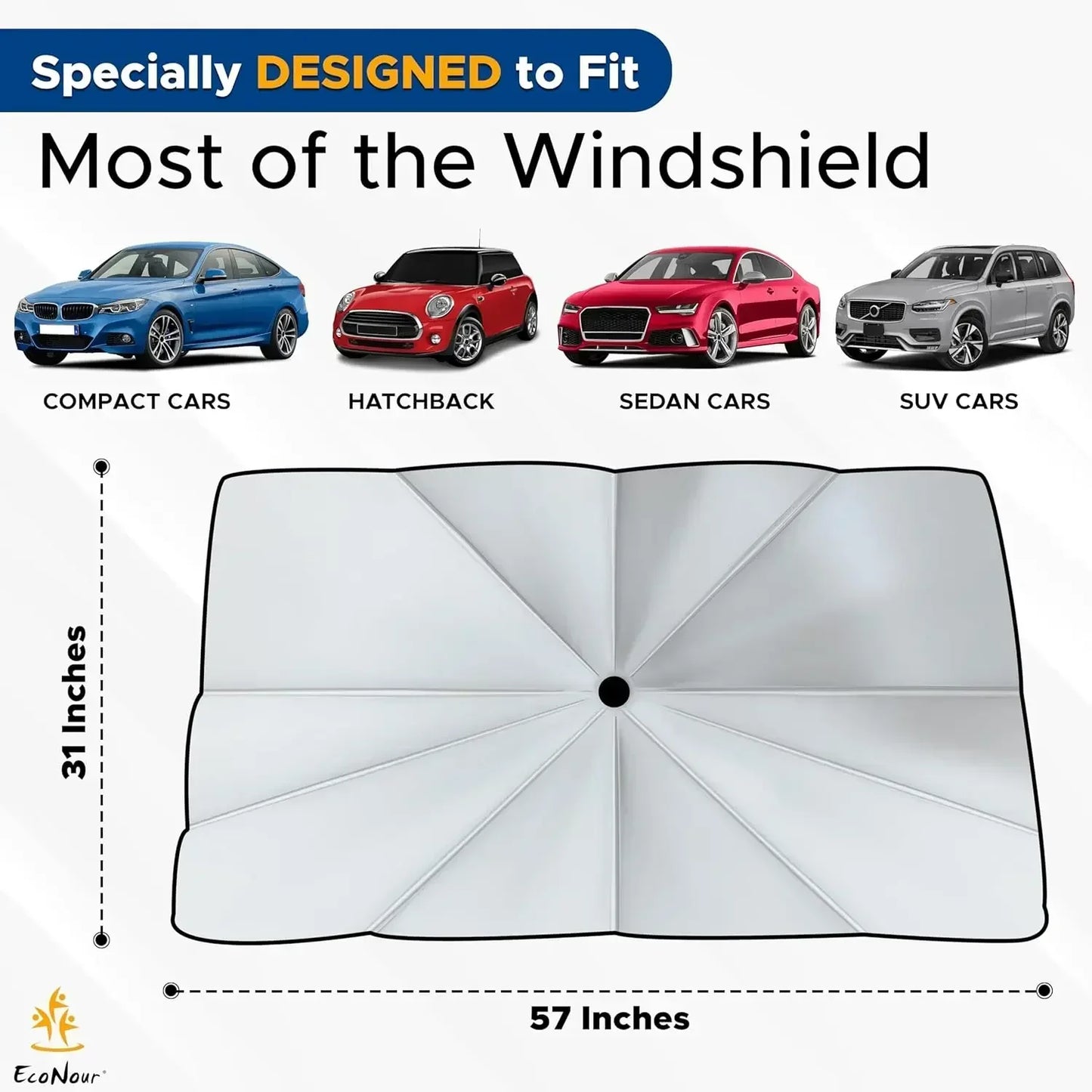 Car Windshield Sun Umbrella