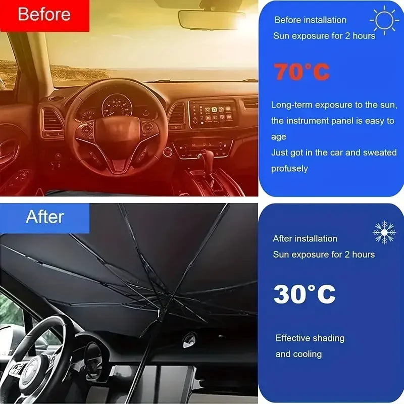 Car Windshield Sun Umbrella