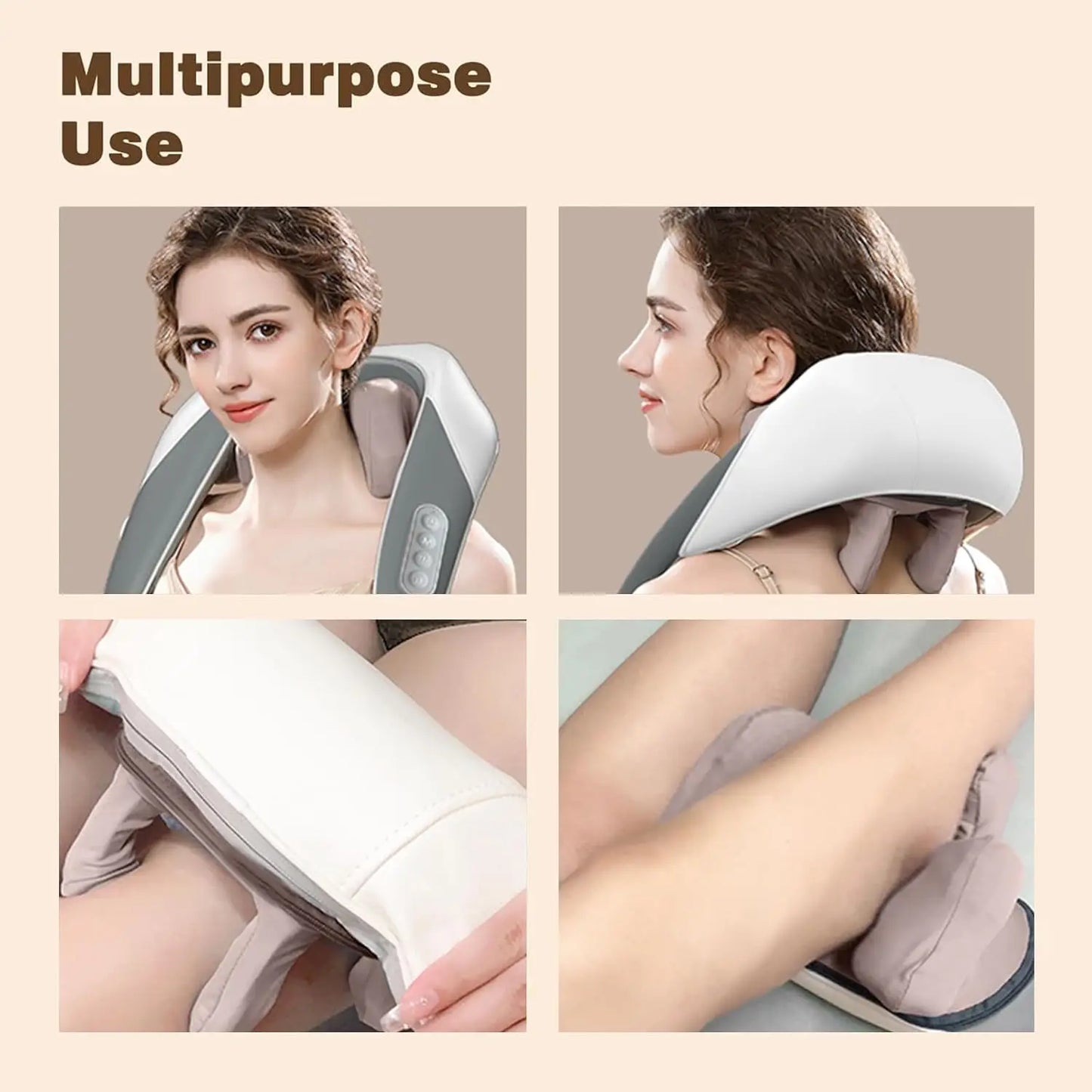 Massage Shawl Multi-function Cervical Massager Neck Back Neck Shoulder Massager - SHOPPING YARD