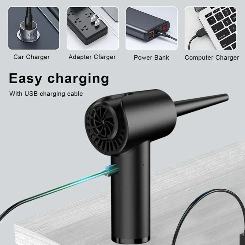 Portable Cordless Air Duster β Powerful Compressed Air Blower