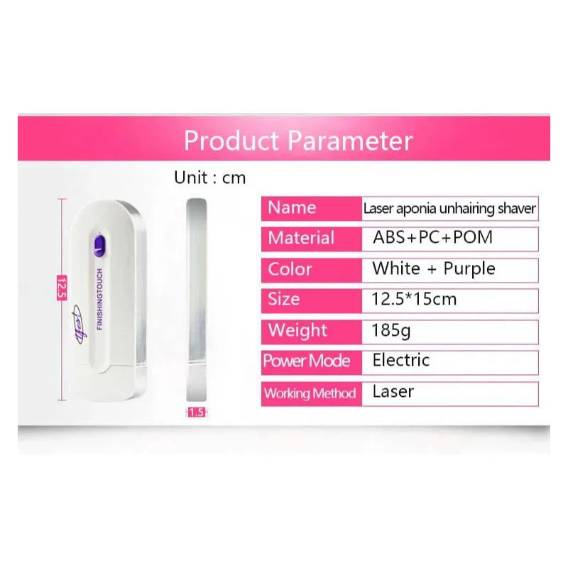 Women's Portable Mini Electric Hair Removal Device USB Charging Non Skin Damaging Intelligent Hair Removal Device - SHOPPING YARD