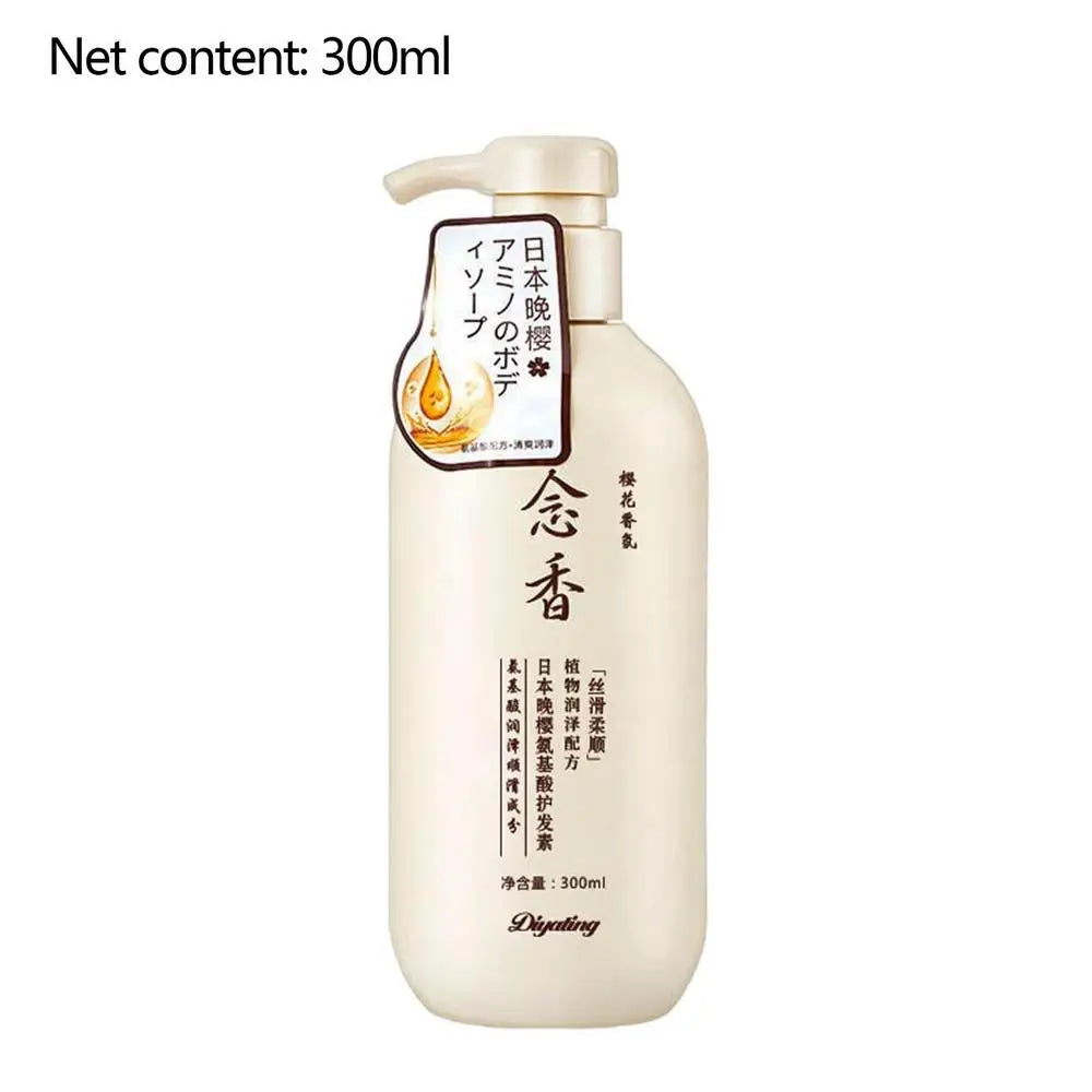 Sakura Japanese Shampoo and conditioner Gentle Cleansing Nourishing Scalp Amino Acid Hair Shampoo Deep Clean Moisturizing - SHOPPING YARD