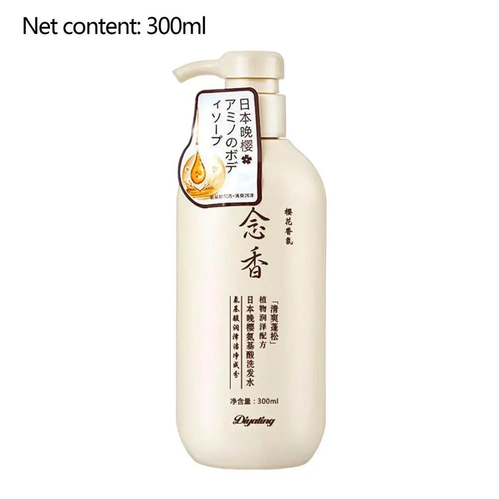 Sakura Japanese Shampoo and conditioner Gentle Cleansing Nourishing Scalp Amino Acid Hair Shampoo Deep Clean Moisturizing - SHOPPING YARD