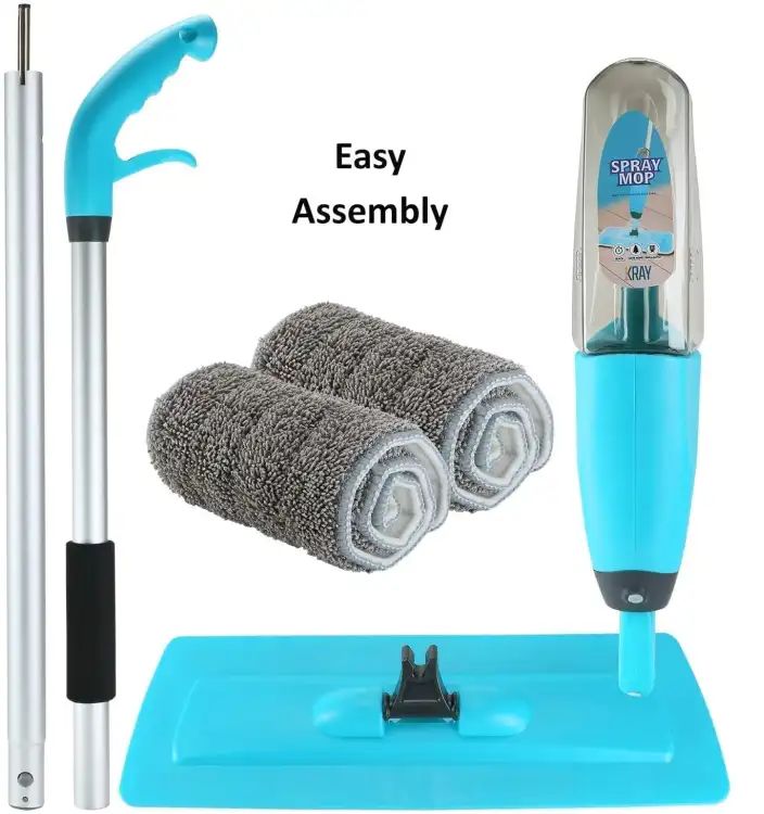 360 Rotating Water Spray Mop For Floor Cleaning Wet And Dry Spray