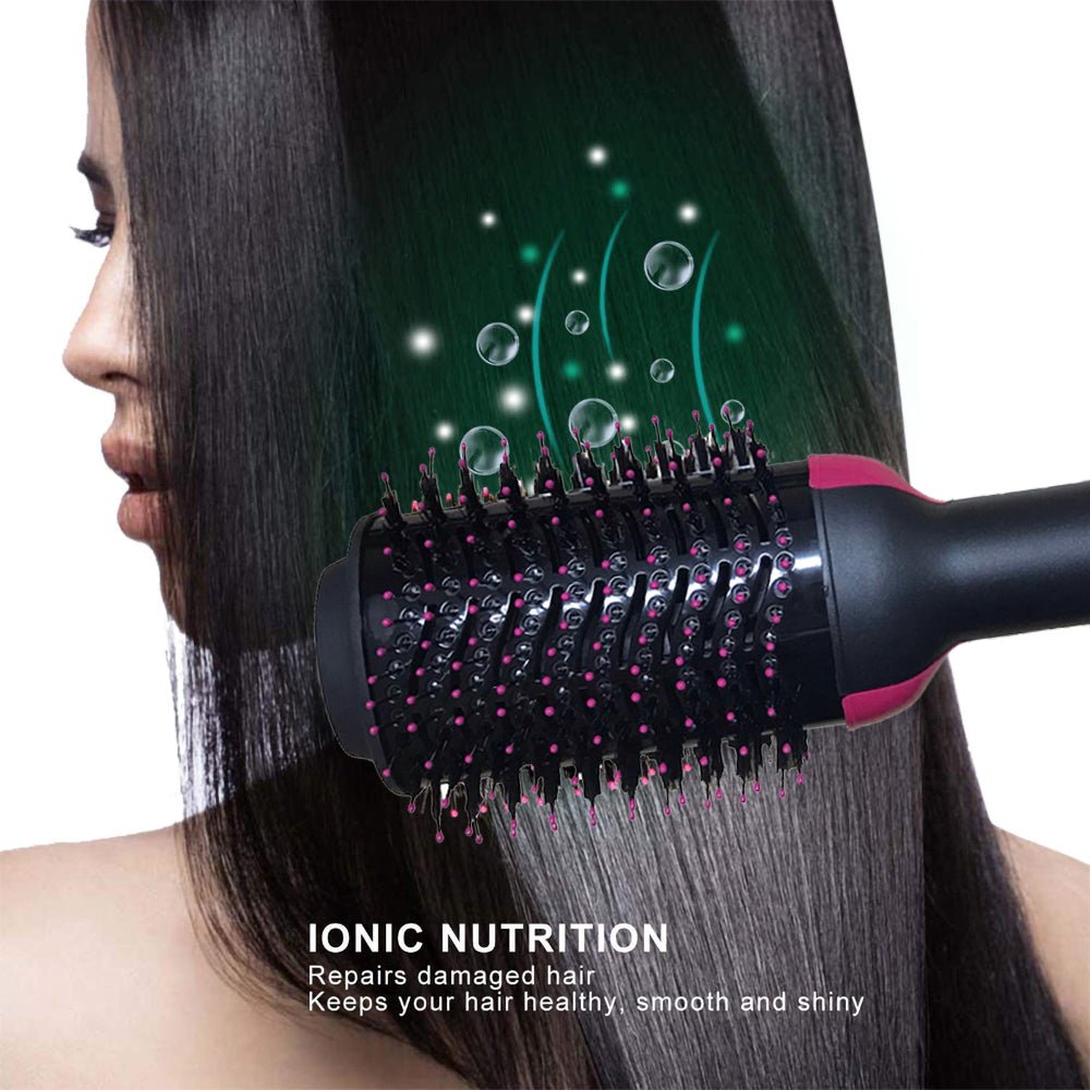 3-in-1 One Step Hot Air Brush Hair Dryer, Styler & Volumizer - SHOPPING YARD