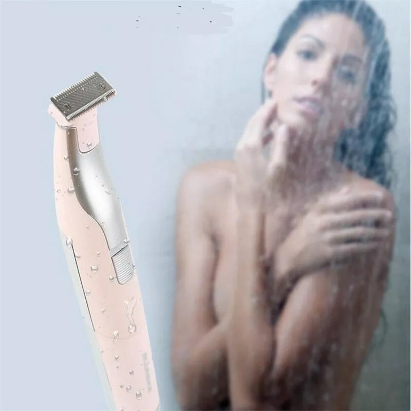 Electric Lady Shaver Hair Removal Apparatus Whole Body Washing Shaving Knife Dry Battery Male Shaver Cross-border - SHOPPING YARD
