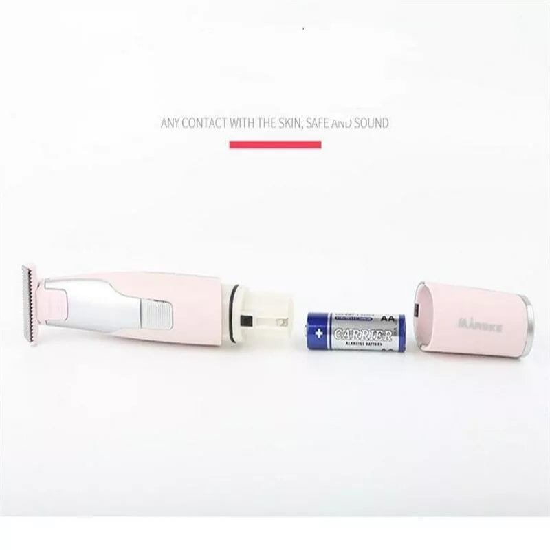 Electric Lady Shaver Hair Removal Apparatus Whole Body Washing Shaving Knife Dry Battery Male Shaver Cross-border - SHOPPING YARD