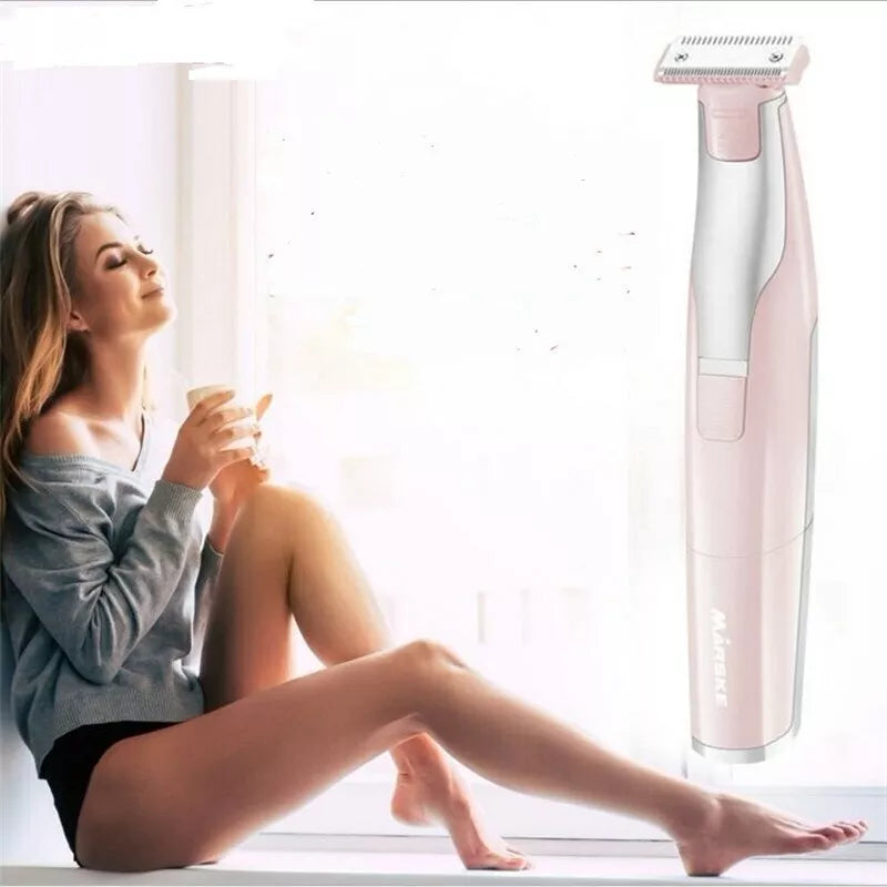 Electric Lady Shaver Hair Removal Apparatus Whole Body Washing Shaving Knife Dry Battery Male Shaver Cross-border - SHOPPING YARD