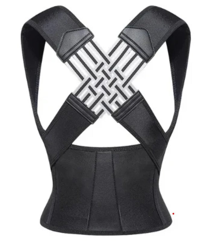 Adjustable Back Posture Corrector Belt for Man Woman Back Brace Shoulder Straightener Back Support Upper and Lower Pain Relief - SHOPPING YARD