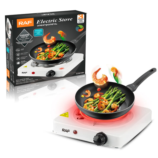 Electric Stove For Cooking, Hot Plate Heat Up In Just 2 Mins, Easy To Clean,