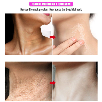 Instant Firmly Neck Face Cream Moisturizing Lifting Firming Nourishing Anti Wrinkle Whitening Cream - SHOPPING YARD