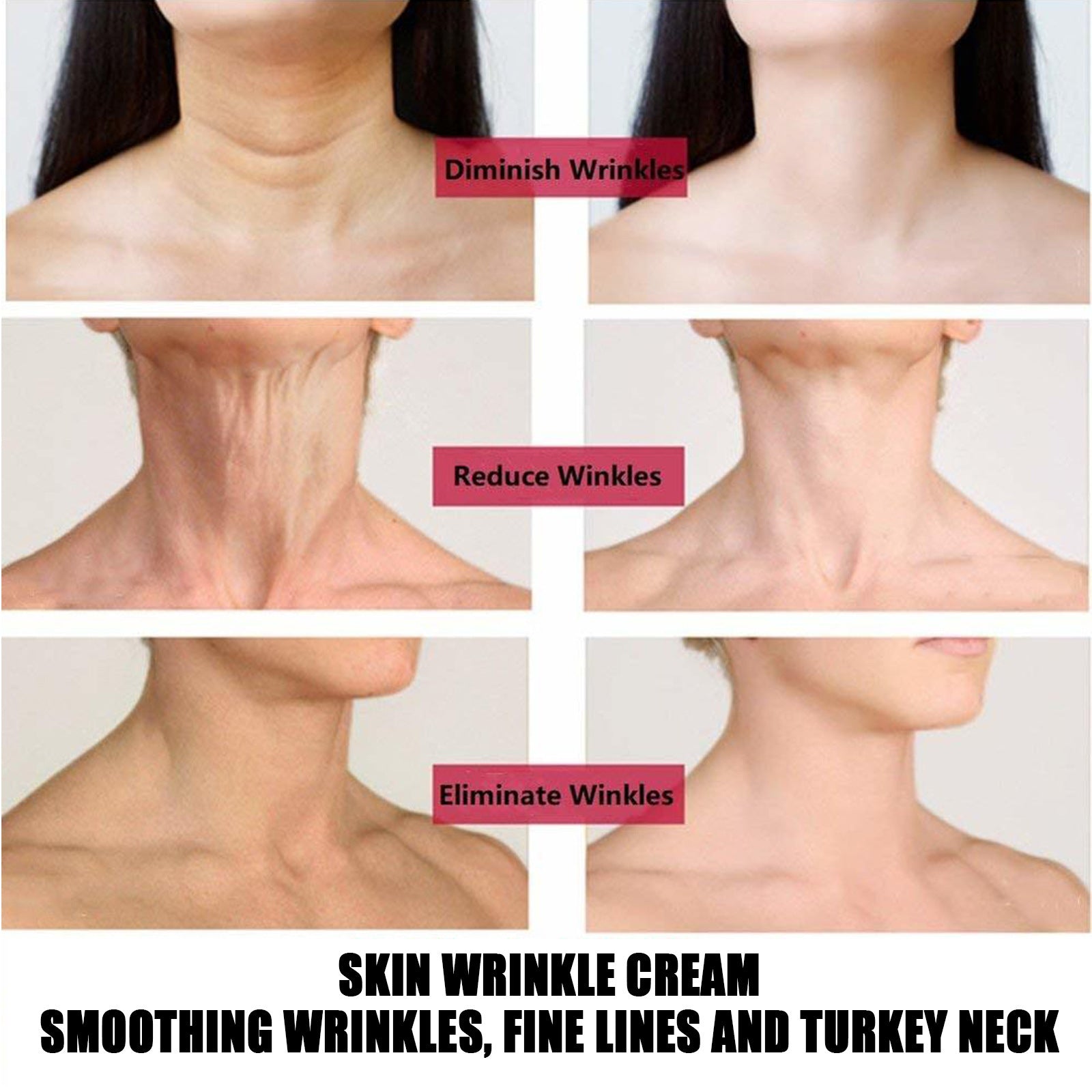 Instant Firmly Neck Face Cream Moisturizing Lifting Firming Nourishing Anti Wrinkle Whitening Cream - SHOPPING YARD